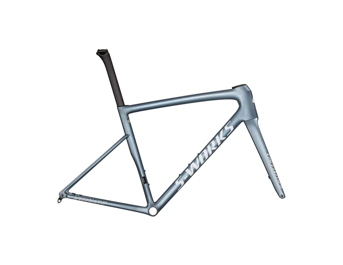 56 S-Works Tarmac SL8 Frameset Gloss Glacial Metallic / Red To Gold Pearl / White