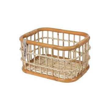 Basil Basket Rear Green Life Rattan