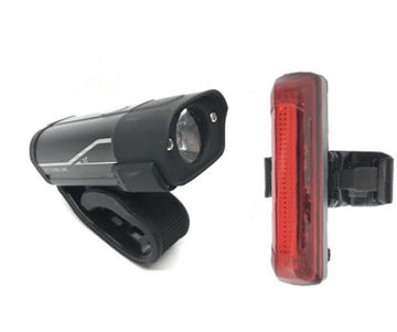 KWT Light Set Front Chaser 420 lumen - Rear stealth 40 lumen