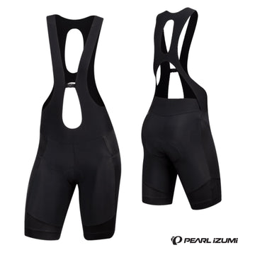 Pearl Izumi Women Bibshort with Internal Cargo Black